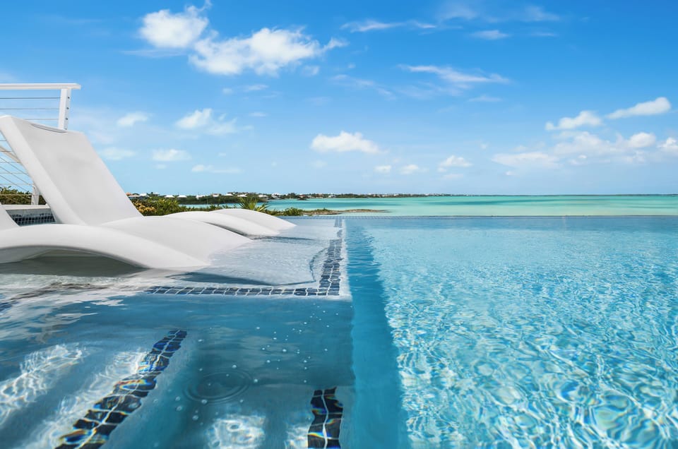 Infinity Pool with In-Water Lounge Chairs