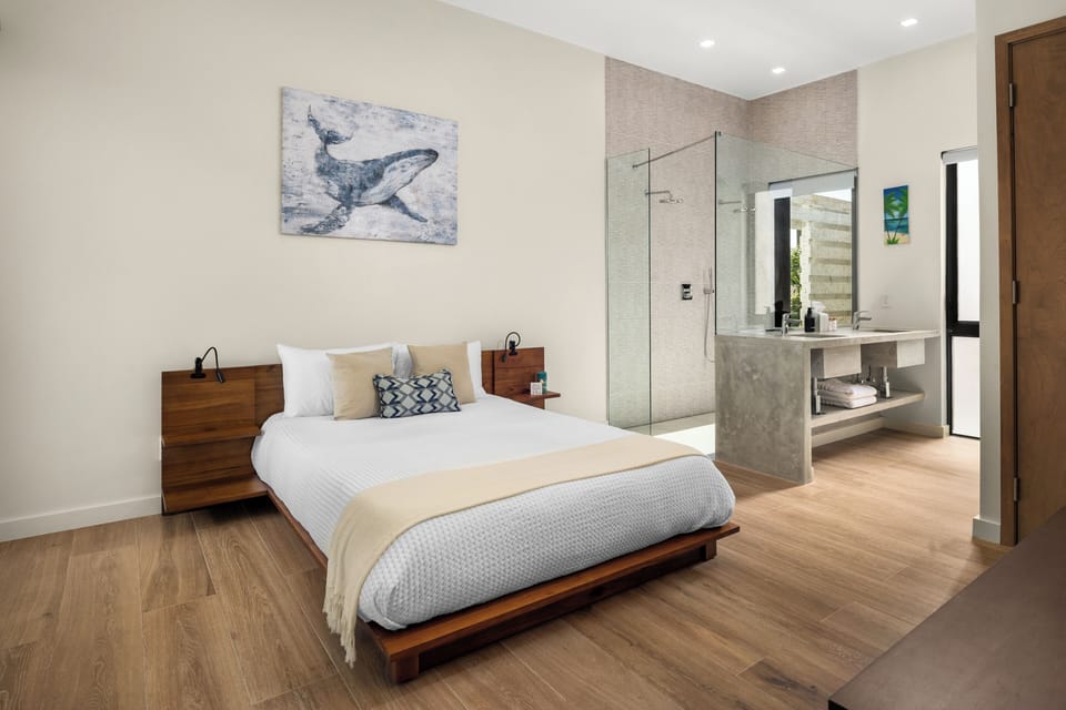 Second Bedroom with Open Concept Shower