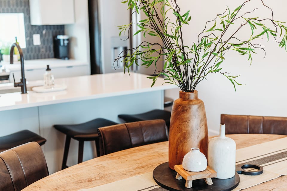 Tasteful decor provides a luxury feel.
