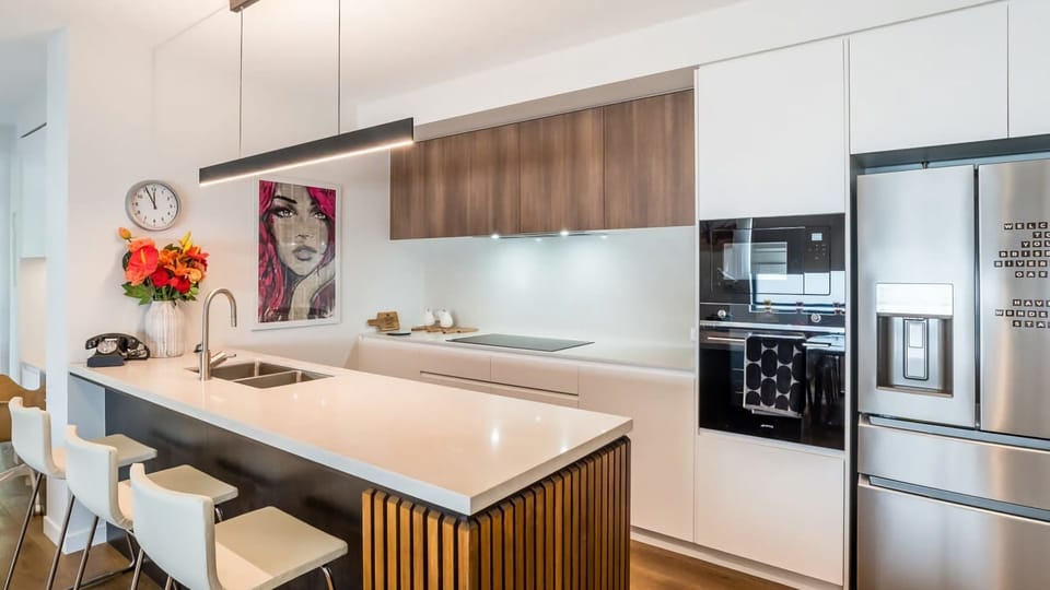 Whip up culinary magic in our modern, fully-equipped kitchen.