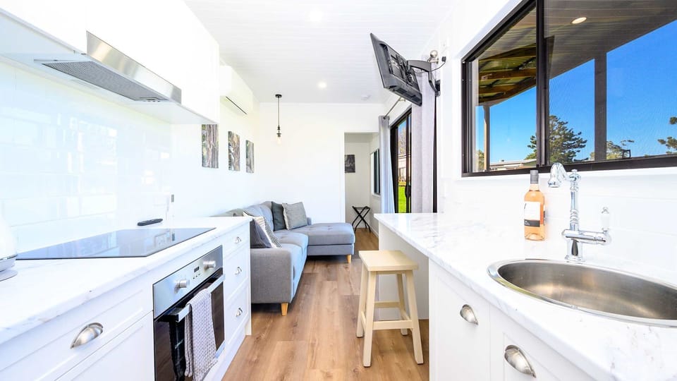 Ample kitchen space