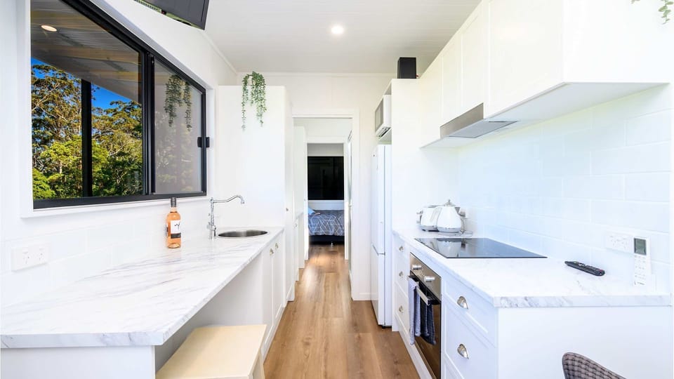 Ample kitchen space
