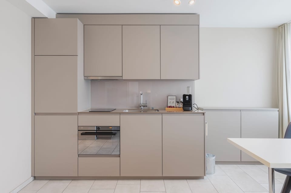 Superior Double Room | Private kitchen | Fridge, microwave, oven, espresso maker