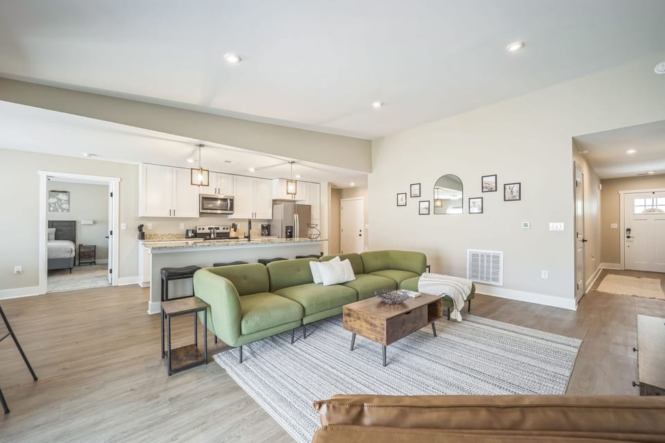 With the open floorplan, you will always be part of the conversation!