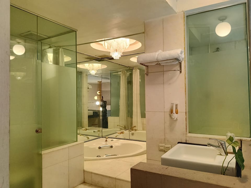 Presidential Room, 1 Bedroom, City View | Bathroom | Slippers