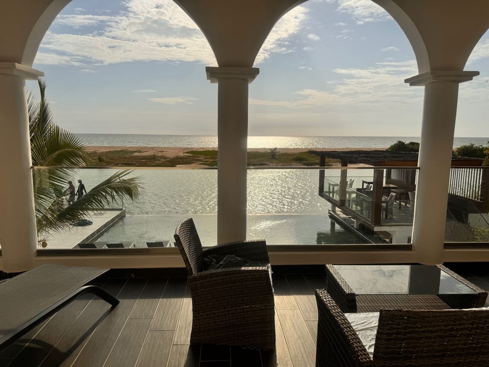 Deluxe Suite, Patio, Sea View | Terrace/patio