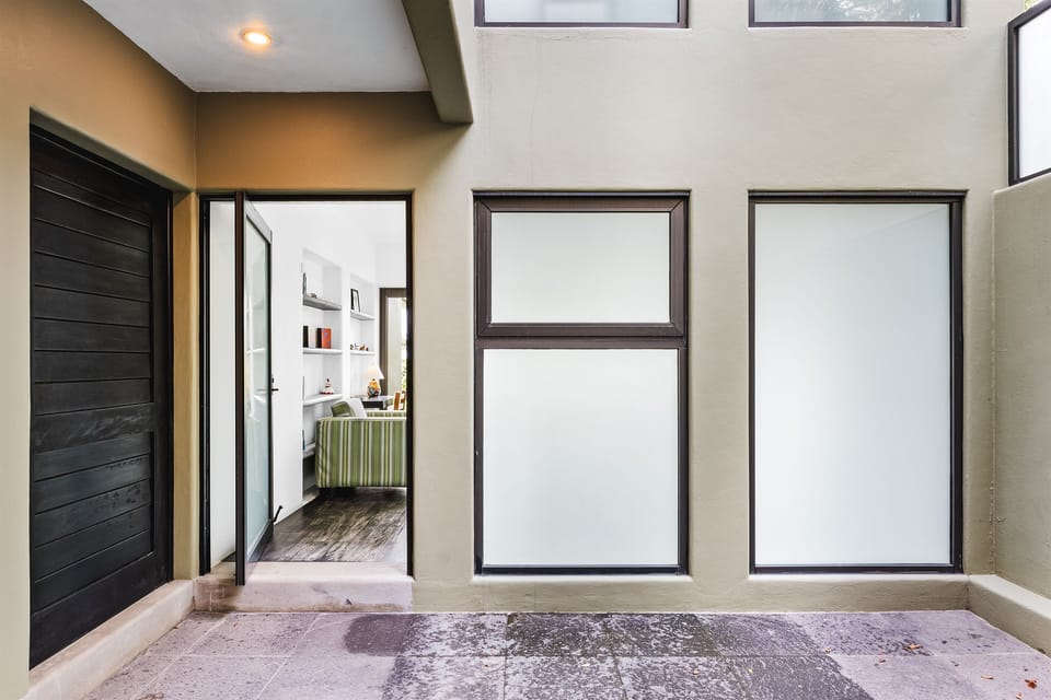 Courtyard and Entry to Loft space
