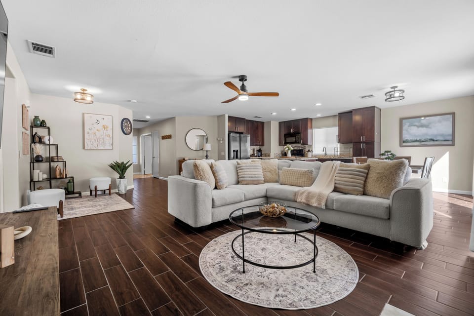 Spacious and Open Living Room Area