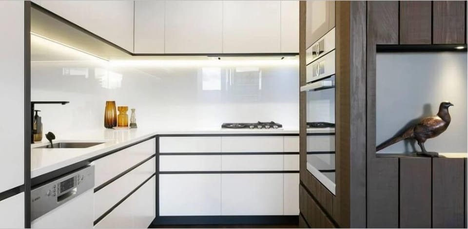 The chef's kitchen is perfect for meal preparation for any occasion.
