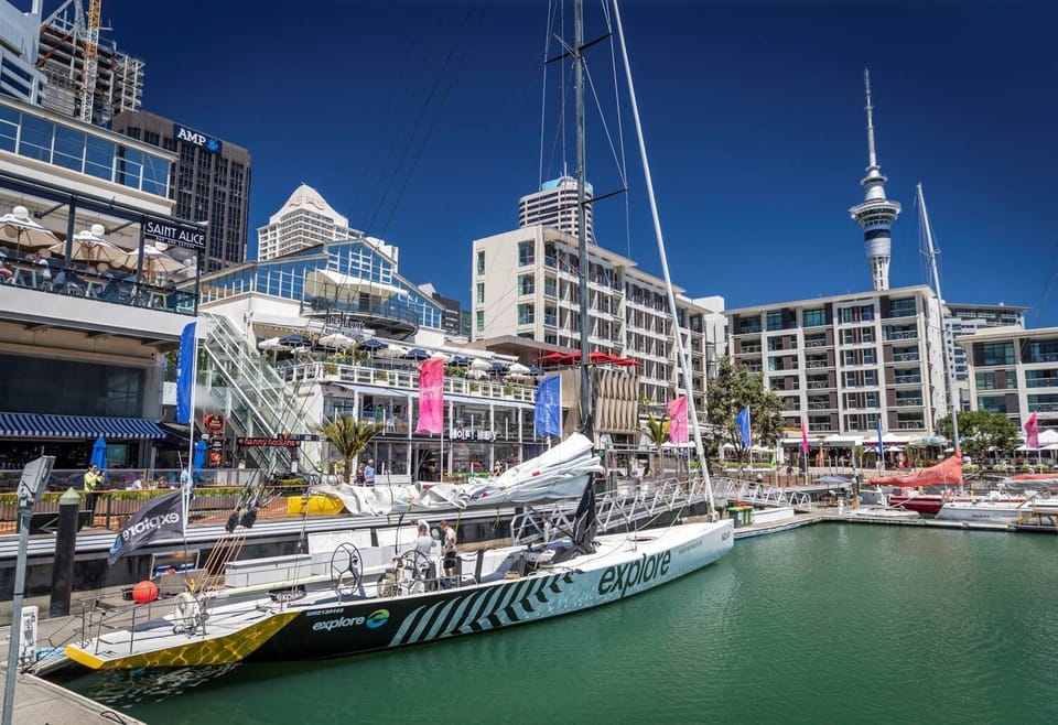 After a sail on the Waitemata, drift back into the city's vibe at the Viaduct