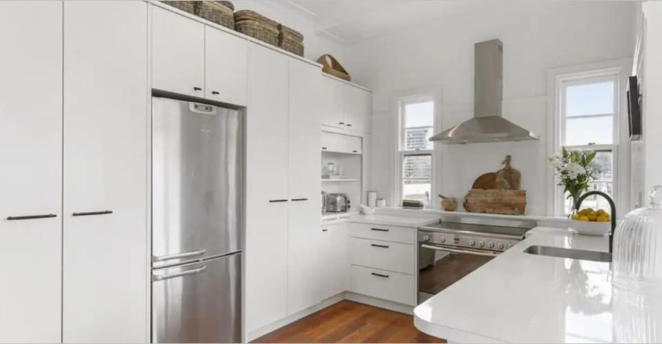 The generous kitchen space, crafted to inspire culinary creativity.