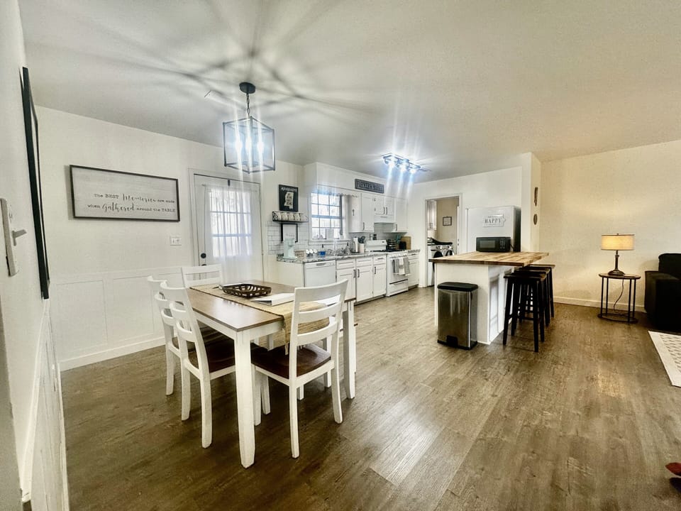 Well appointed open concept kitchen