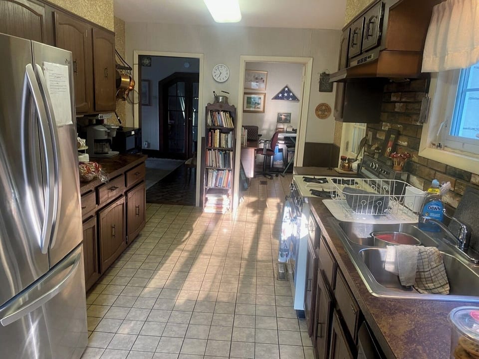 Our kitchen fully equipped with all you need and more!