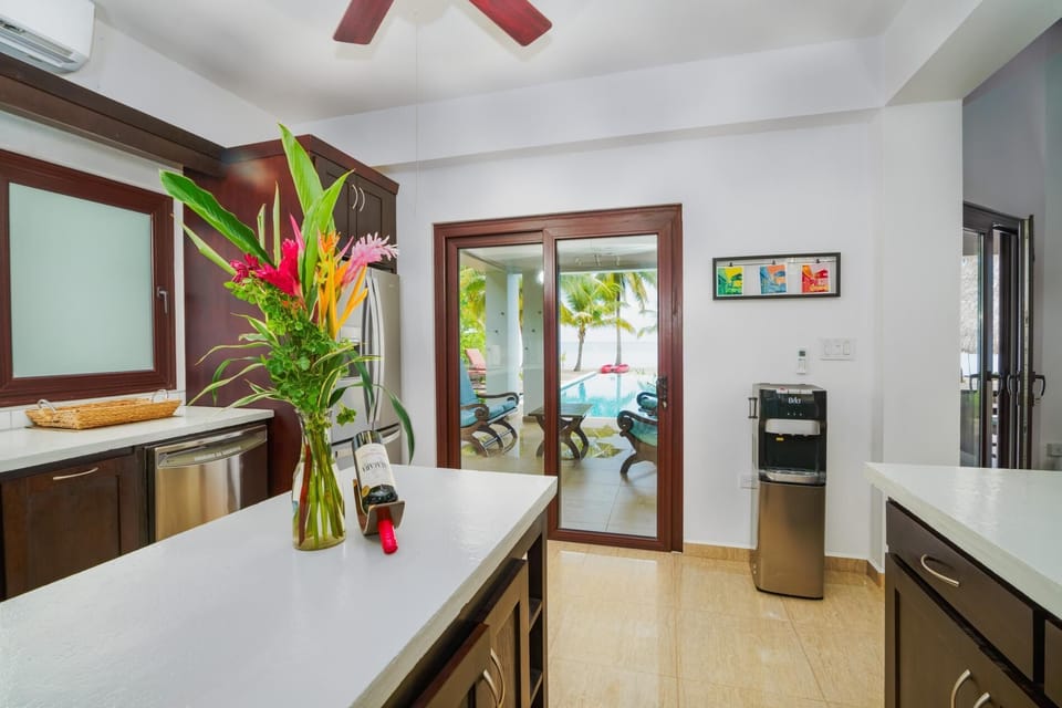 Castaway Villa - 4 Bedroom Beachfront Villa with Pool and Pier (4162)