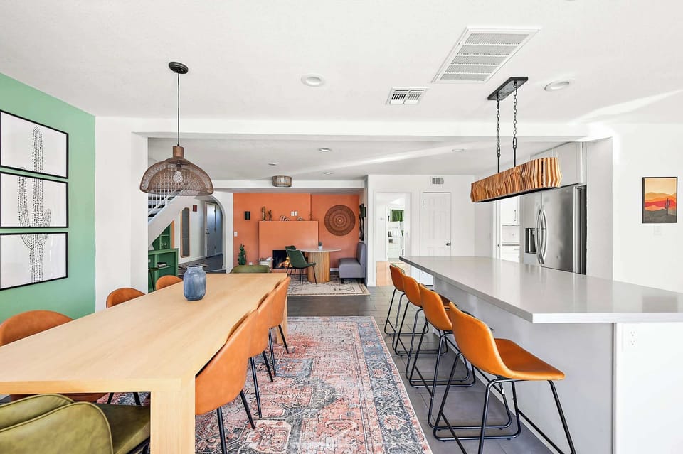 Savor every bite! Enjoy seamless flow between our kitchen and dining space for effortless entertaining