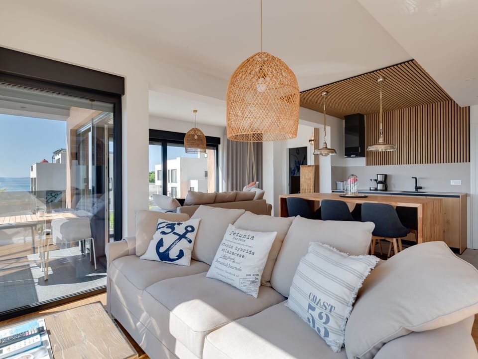 Couch, Table, Furniture, Property, Azure, Comfort, Window, Interior Design, Wood, Lamp