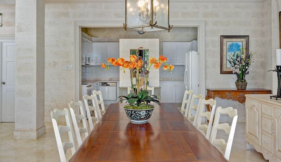 Villa, 6 Bedrooms, Smoking, Private Pool | Dining room