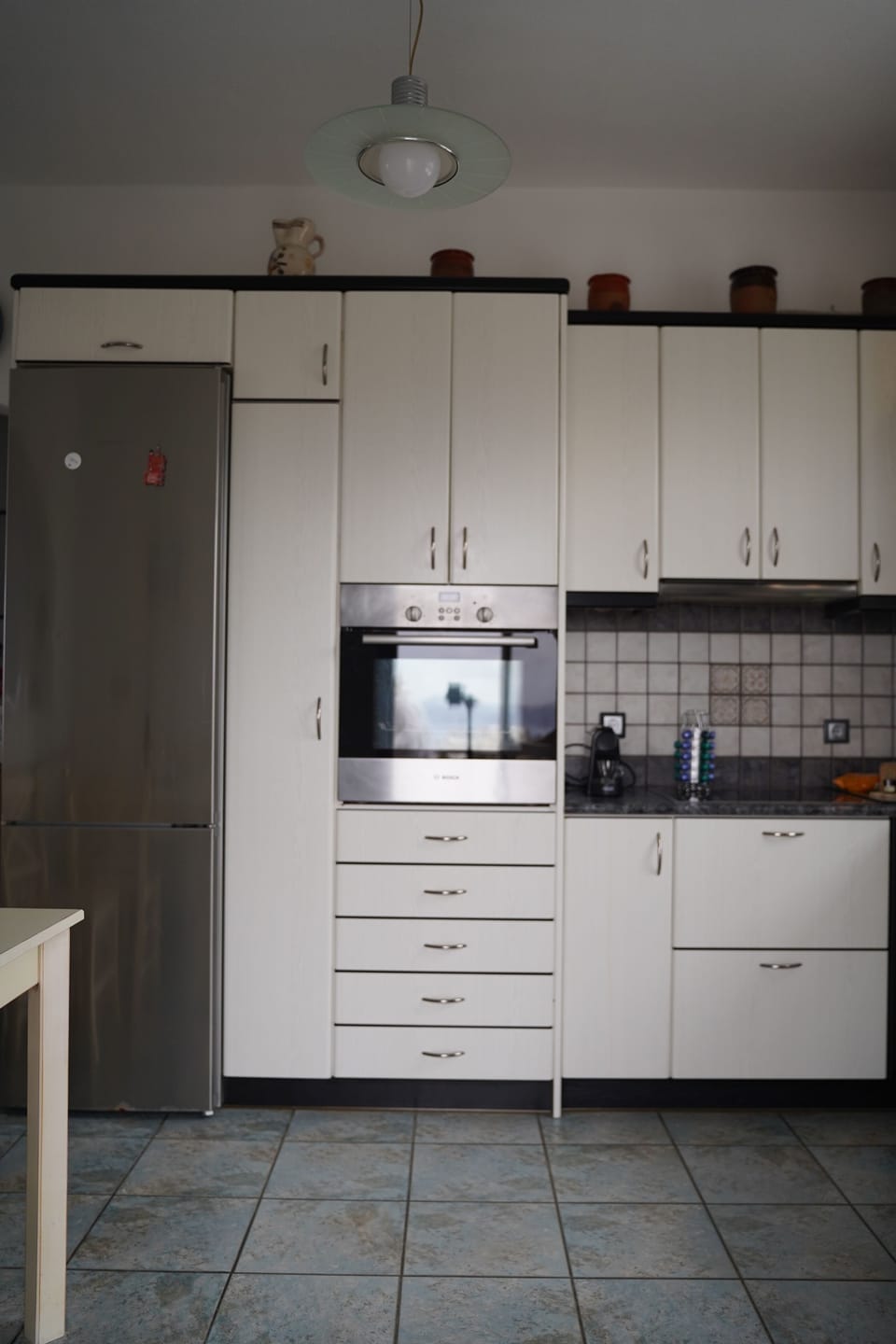 Villa, Kitchen, Partial Sea View | Private kitchen | Espresso maker, coffee/tea maker, electric kettle