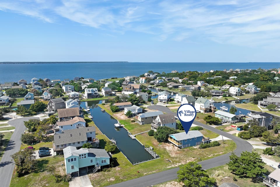 NHCA75: Blue Crab Canal | Aerial View West