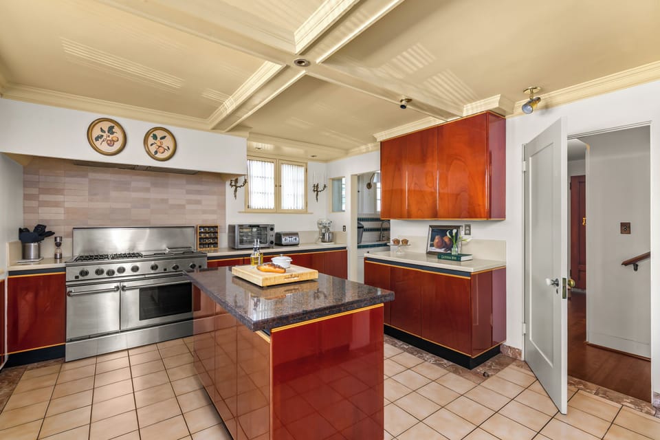 Spacious kitchen ready for family cooking and entertaining.