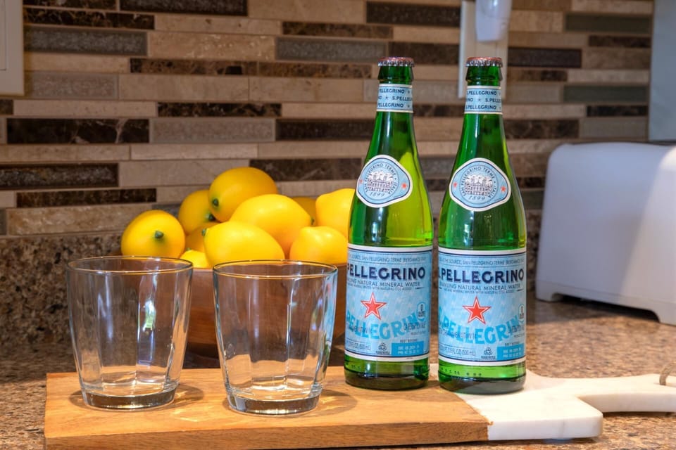 Unpack, unwind, and enjoy a curated treat—just a little taste of island hospitality, waiting on the counter   