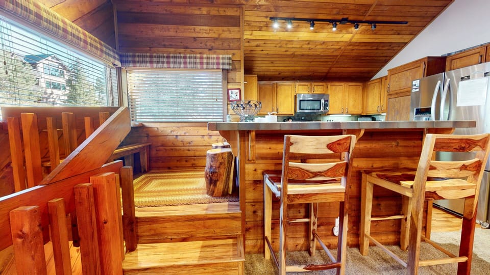 Indoors, Hardwood, Stained Wood, Chair, Furniture