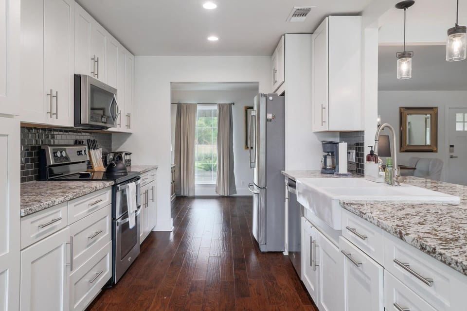 modern updated kitchen
