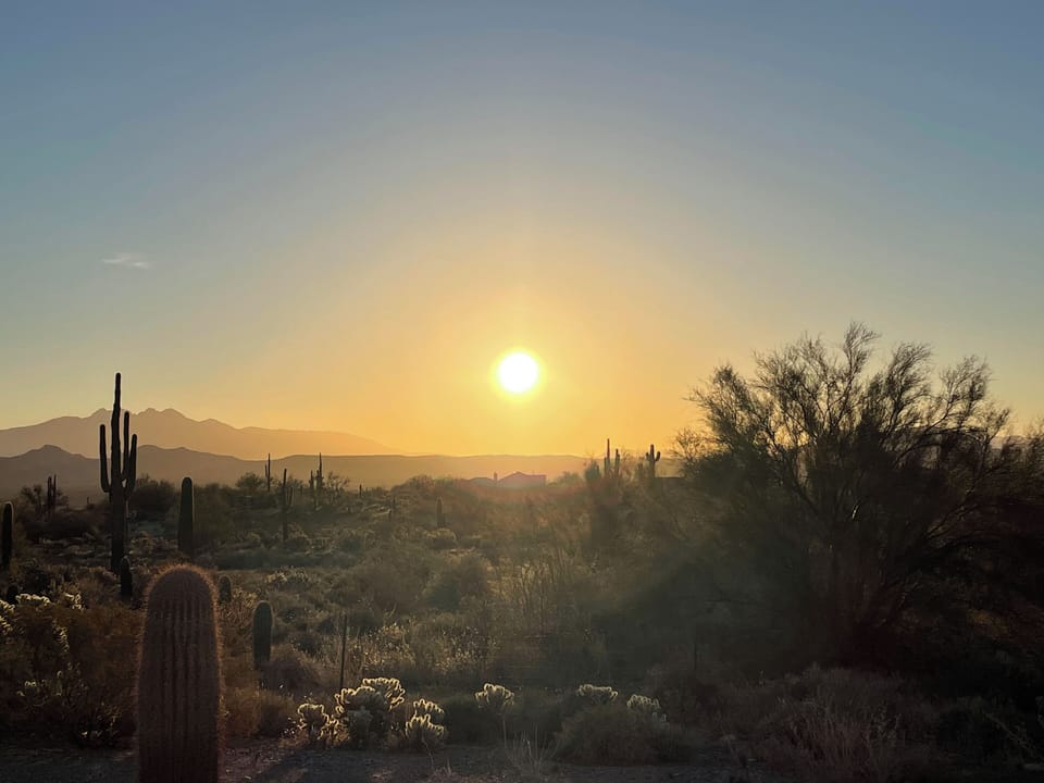 "The sunrises over the mountains were breathtaking" - Melanie, '21