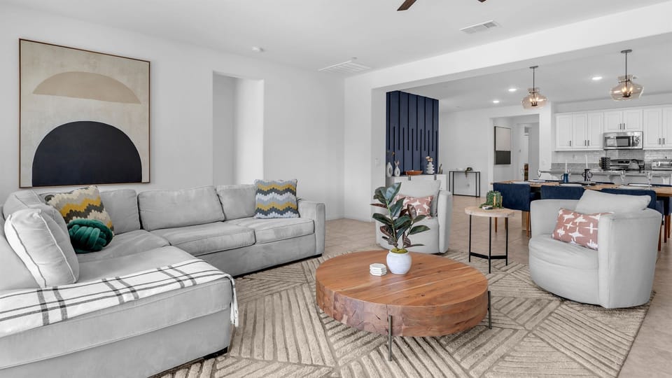 Open floor plan