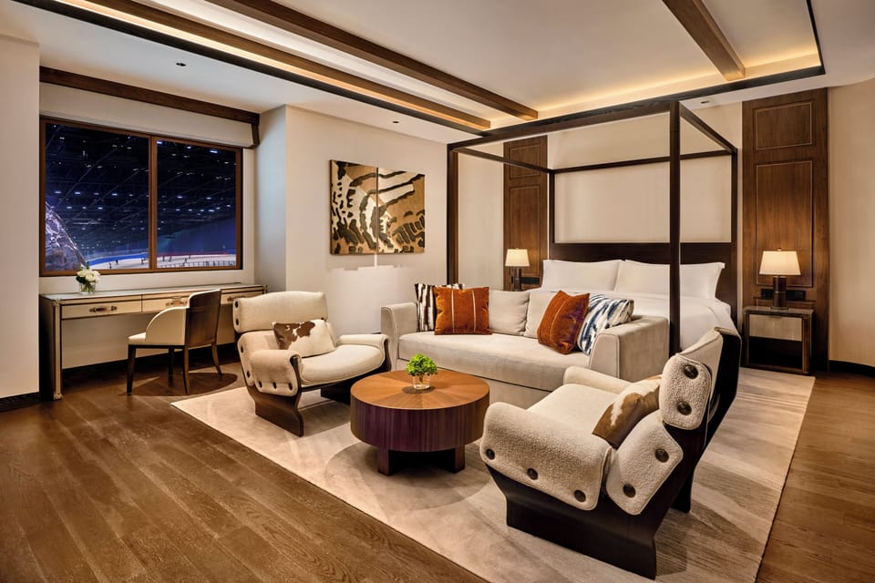 Suite (Zermatt) | Premium bedding, minibar (free items), in-room safe, blackout drapes