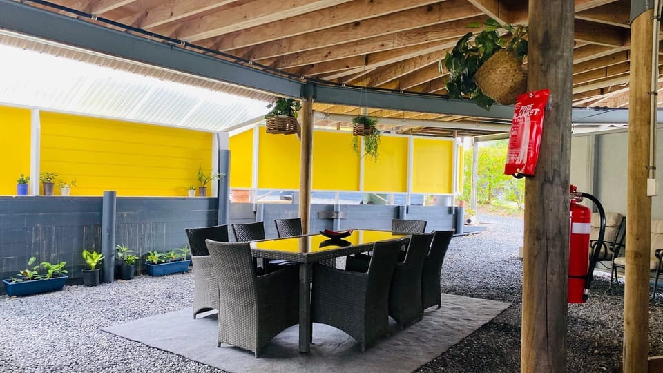 Common BBQ area