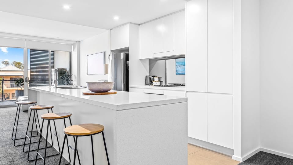 Neat and efficient kitchen area