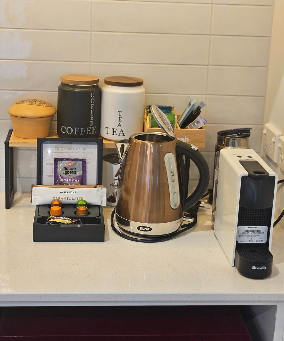 Coffee/Hot Chocolate/Tea area