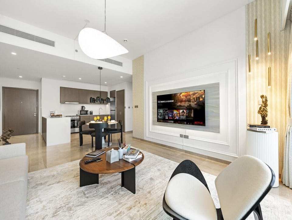 Relax and stream your favorites on the Smart TV