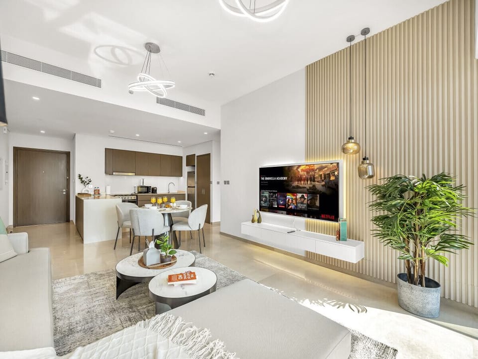 Relax and stream your favorites on the Smart TV