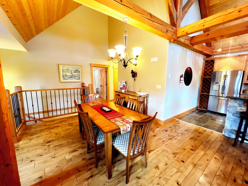Share your adventure stories around the dinner table.