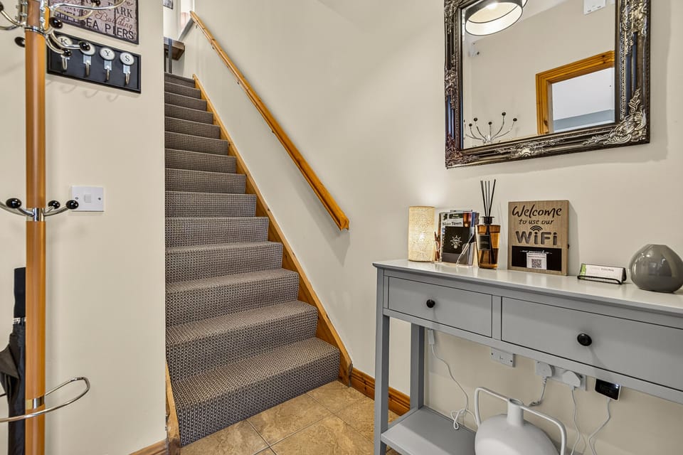 All 3 bedrooms are located upstairs on the second floor