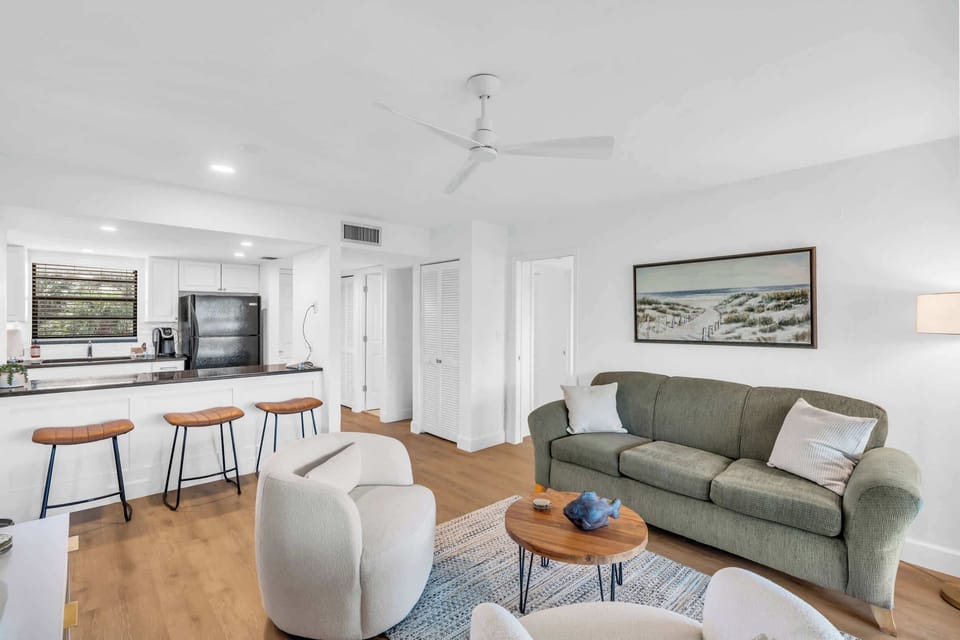The furnishes are lush, cozy and inviting 