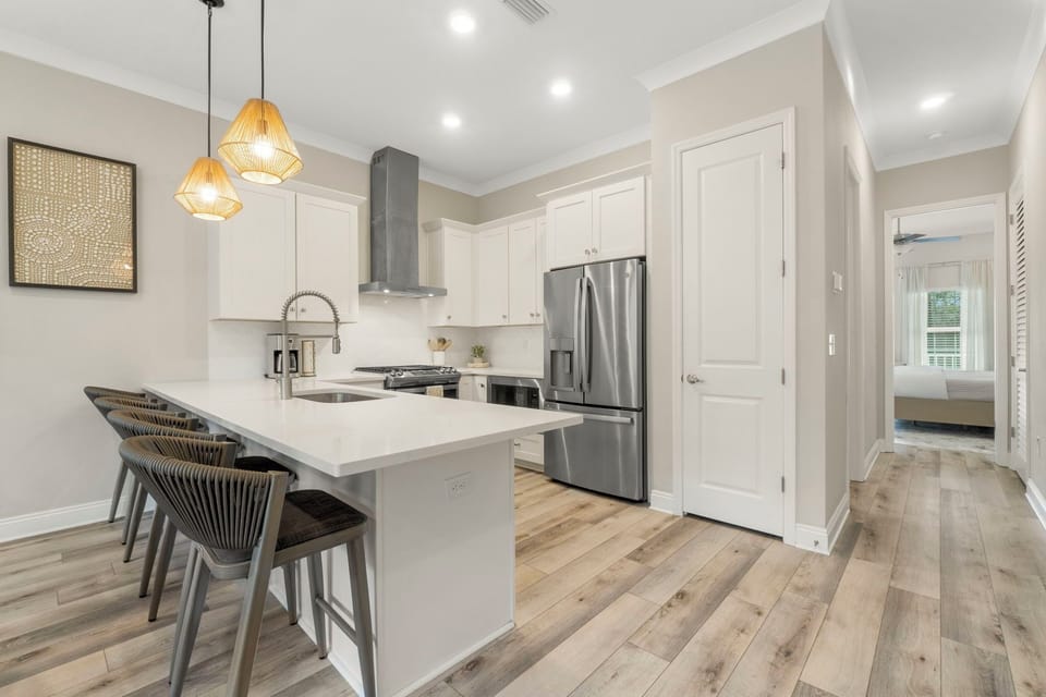 Kitchen & Hallway to Master