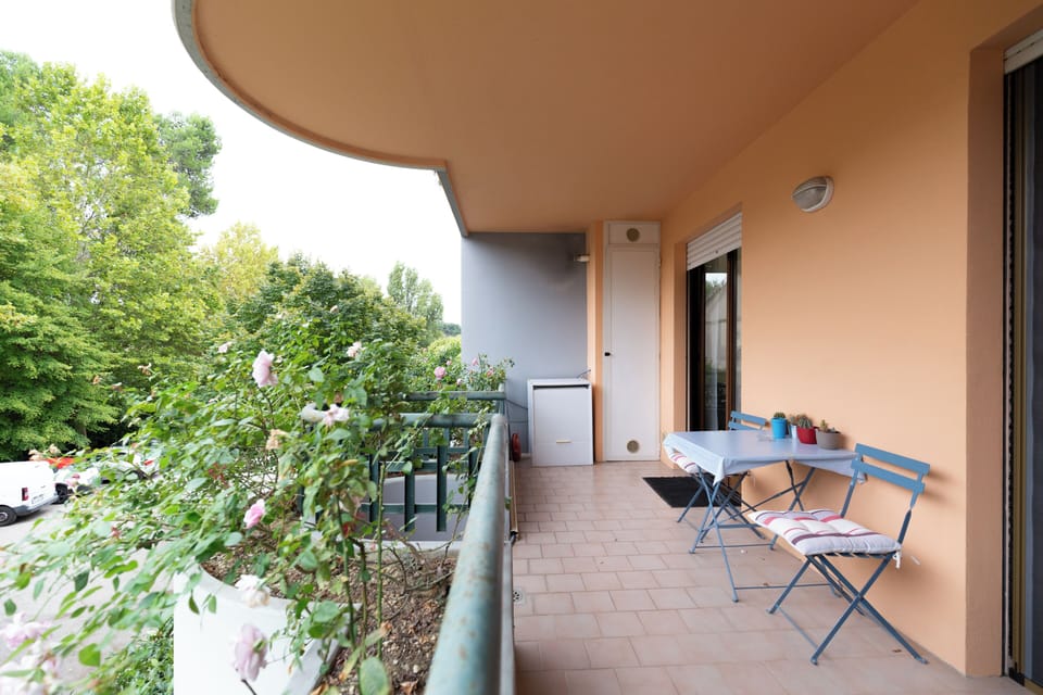 Deluxe Apartment, Balcony, Courtyard View | View from room