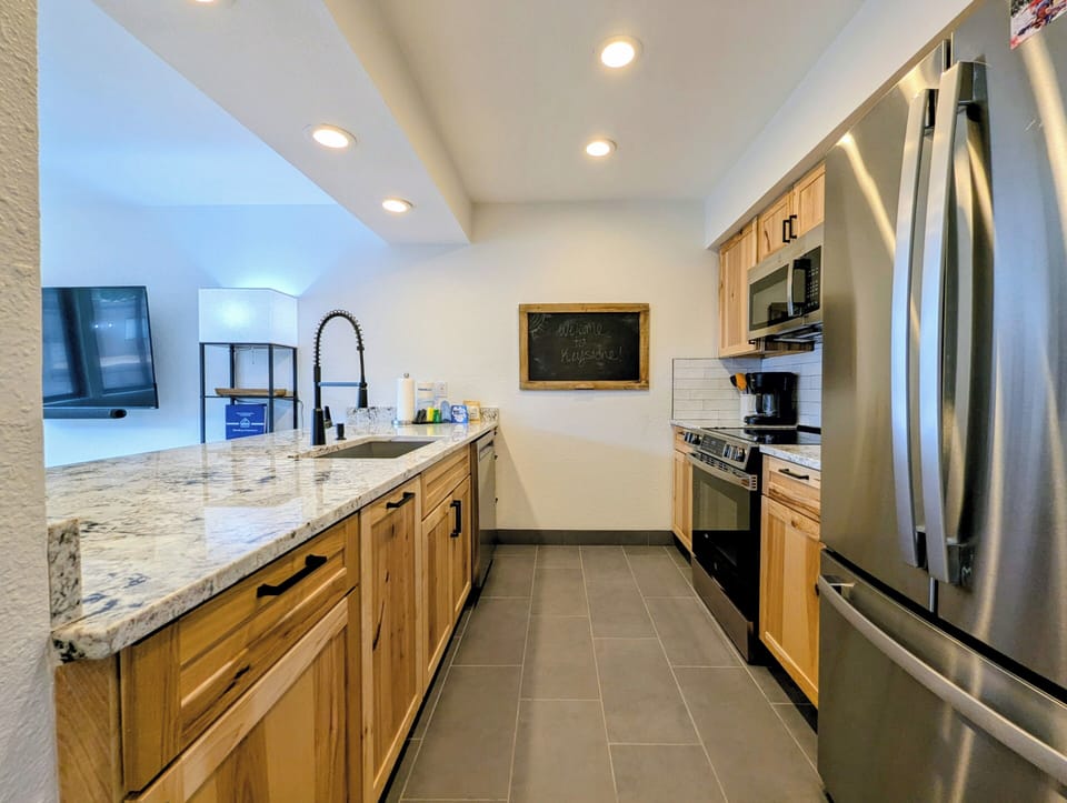 Well equipped kitchen