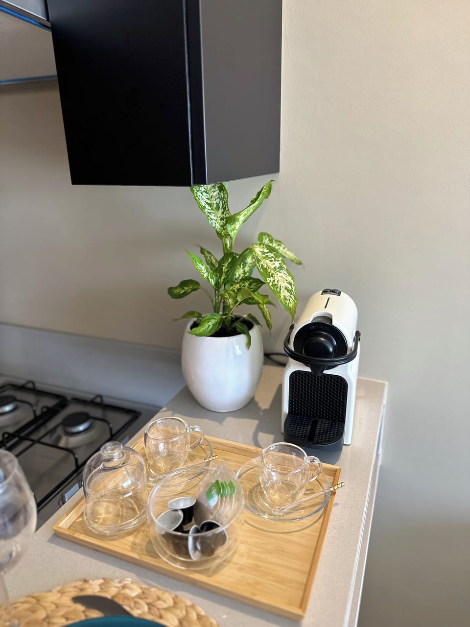 Comfort Apartment, Balcony, City View | Private kitchen
