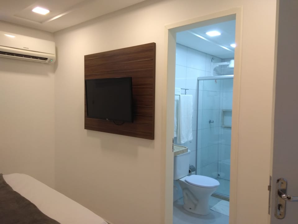 Double Room | Bathroom | Shower, hair dryer (on request)
