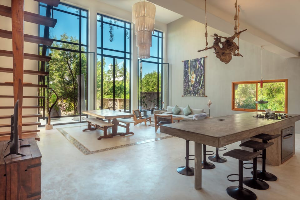 House (Villa 2, el espacio nos acerca al art) | In-room safe, free WiFi
