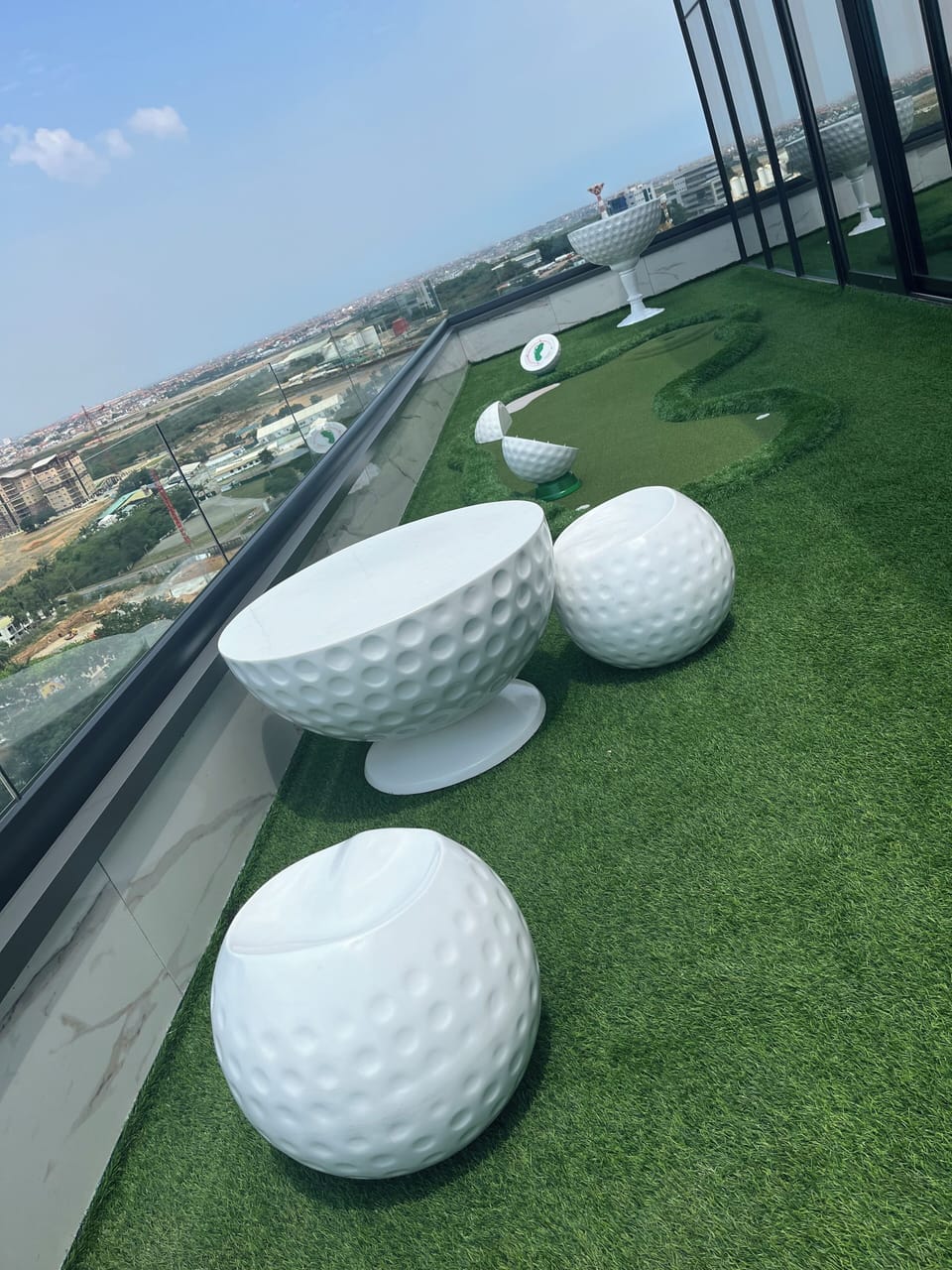 Luxury Studio, City View | Golf view