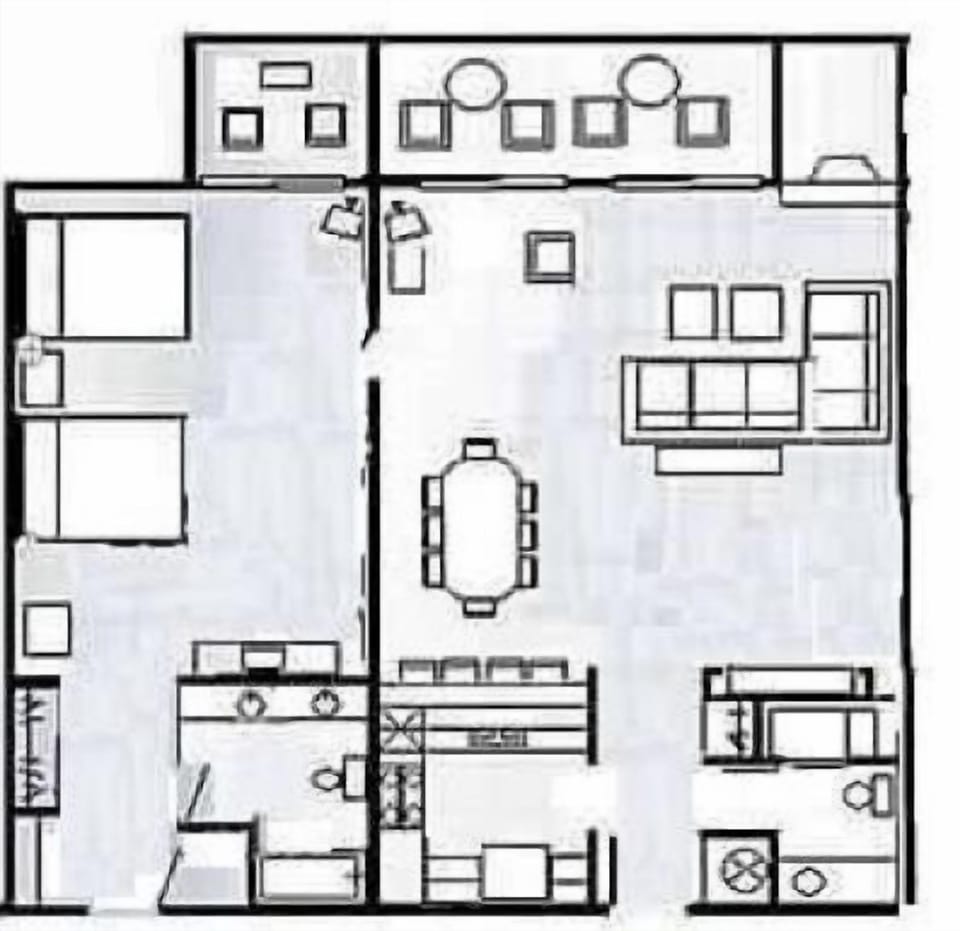 Floor Plan Floor Plan Floor plan of this unique condo.