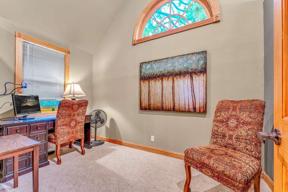 Bedroom 1: Master bedroom, separate study with dedicated workspace, 2nd floor