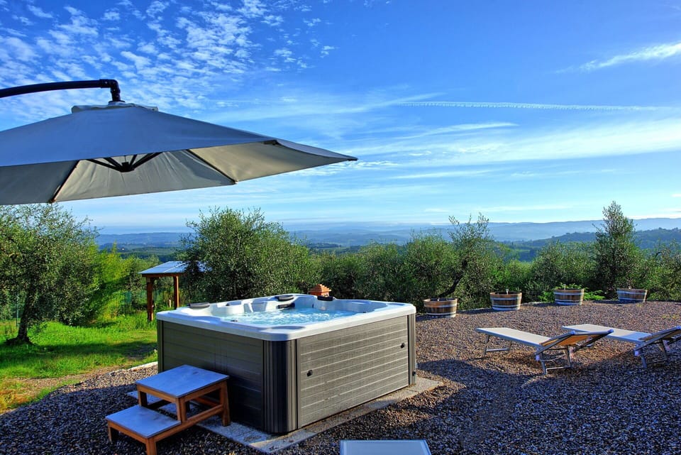 Hot Tub, Outdoor, Scenic View