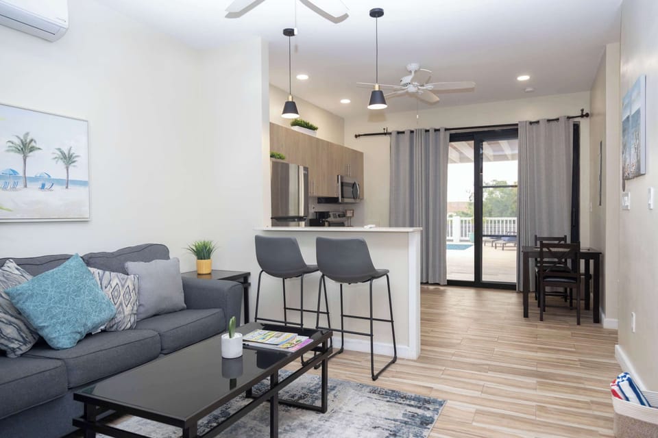 The space has A/C to keep you comfortable