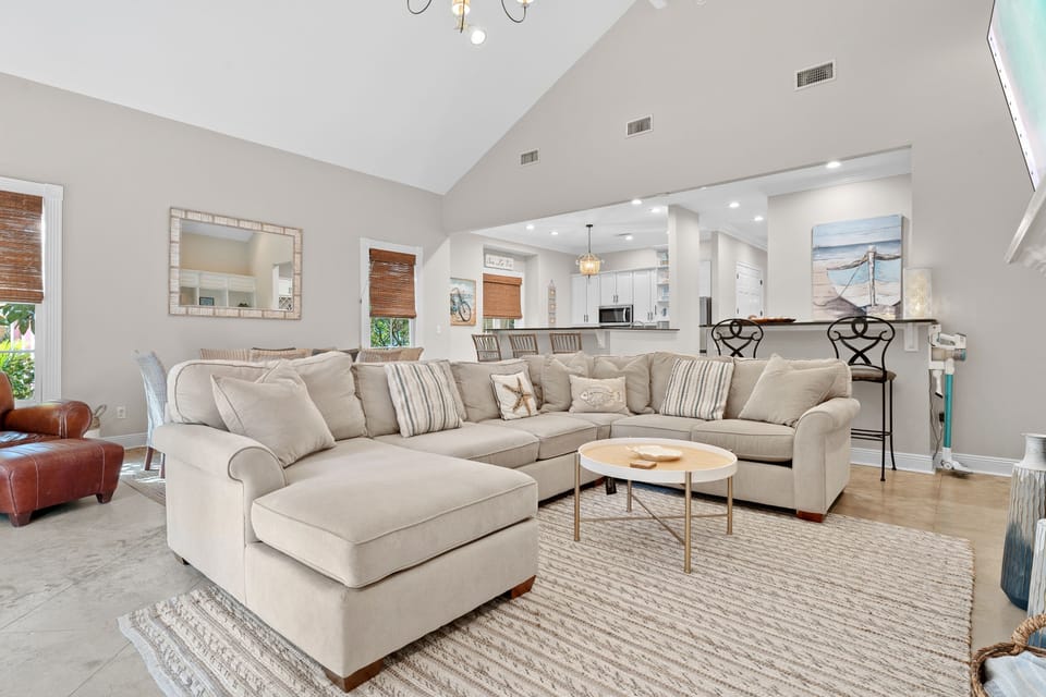 House, 3 Bedrooms | Living area | Smart TV